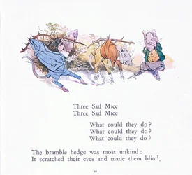 Tre triste mus, tre triste mus, hvad kunne de sige